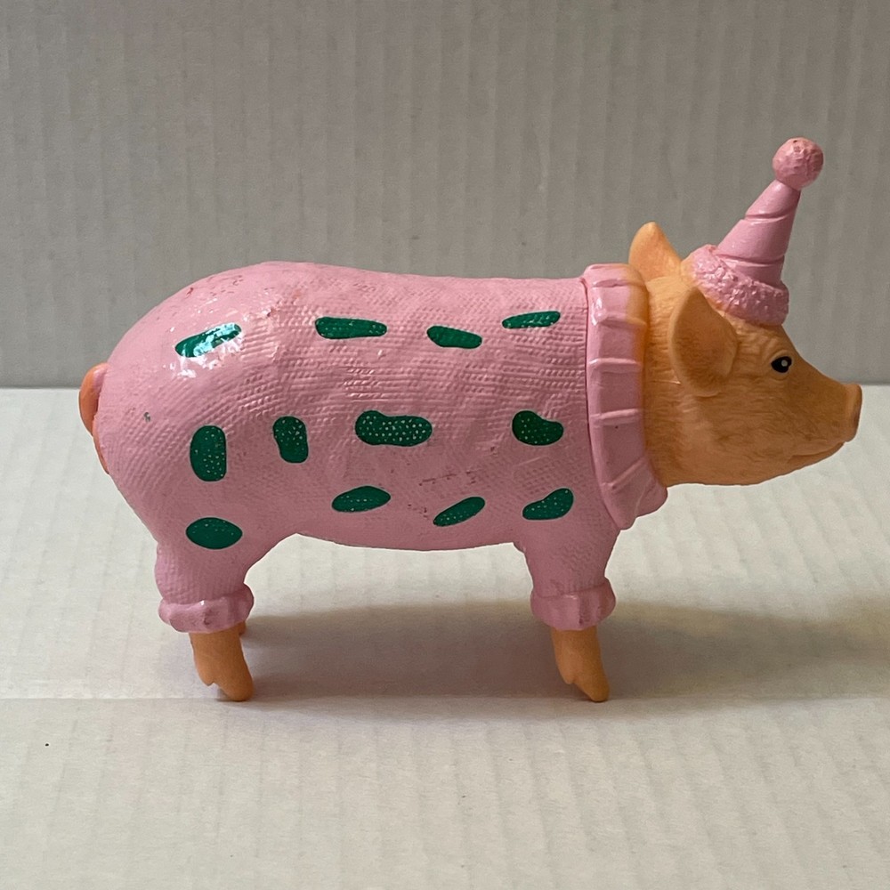Cake Topper Birthday Ankyo Party Animals Target Bullseye Playground Pig Figure