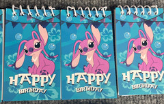 Lilo & Stitch Party Supplies Mini Notepads Happy Birthday Party Favor Set of 8
