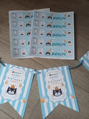 CAT PERSONALIZED KIDS PARTY DECOR BIRTHDAY CUSTOM NAME DECORATION CHILDREN JELLY