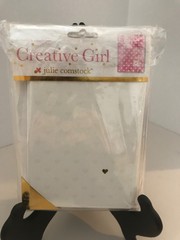 Creative Girl, Julie Comstock, 18 Cards & Envelopes, Watercolor. Hearts