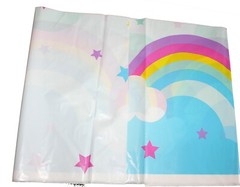 Rainbow Unicorn party supplies, headbands, party favors, pin de horn, napkins