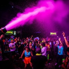 milo UV Party Paint | 5 Gallon Bucket | Fluorescent Event Paint | Various Colors