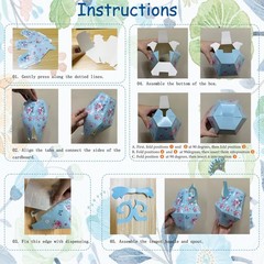 8 Pcs Tea Party Decorations, Flower Boxes Centerpiece Floral Teapot Vase Tabl…