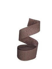 Chocolate Brown Crepe Paper Streamers 2 Rolls 145 Feet Total