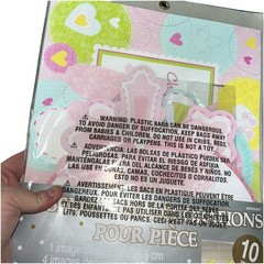 Confirmation Cross 10 Piece Room Decorating Kit Pastel Colors Party Supply