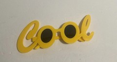 Luau Party “cool” Hawaiian Sunglasses Tropical Party Yellow for Teens Unisex