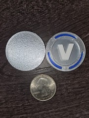 3D Printed V-Bucks – Packs of 5 – Great for Gifts or Party Favor/Decorations