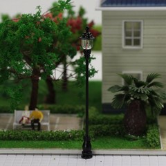 10 X Model Railroad Train OO/HO Scale Lamp Post Led Street Light 8.5cm 1:87