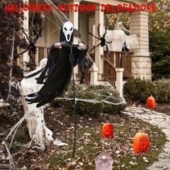 Halloween Scarecrow Ghost Outdoor Decorations, 7.5Ft Halloween Rotated Style
