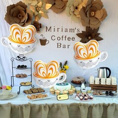 3Pcs Coffee Latte Balloons/Coffee Baby Shower Decorations/Coffe I Love You A …