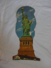 15 Die Cut Vintage Dennison, Eureka Decorations Flag, Liberty Bell, Eagle, Bell