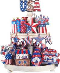 14 Elegant Pieces of Red, White & Blue Decor for 4th of July Celebrations