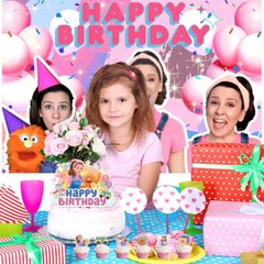 Ms Rachel Party Supplies Birthday Decorations Set Balloons Cake Toppers Banner