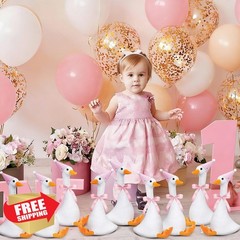 Blueweenly 12 Sets Silly Goose Birthday Decor 1st Adopt a Goose Party Favor G…