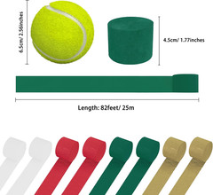 8 Rolls Christmas Crepe Paper Streamers Red Green Gold and White Streamers for C