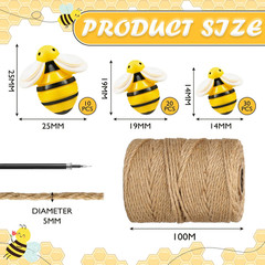 Bee Hive Decor Honey Pot Party Decorations for Bee Baby Shower Decorations with