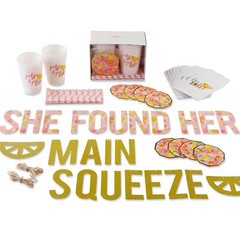 She Found Her Main Squeeze Lemon Themed Bridal Shower Decorations, Engagement…