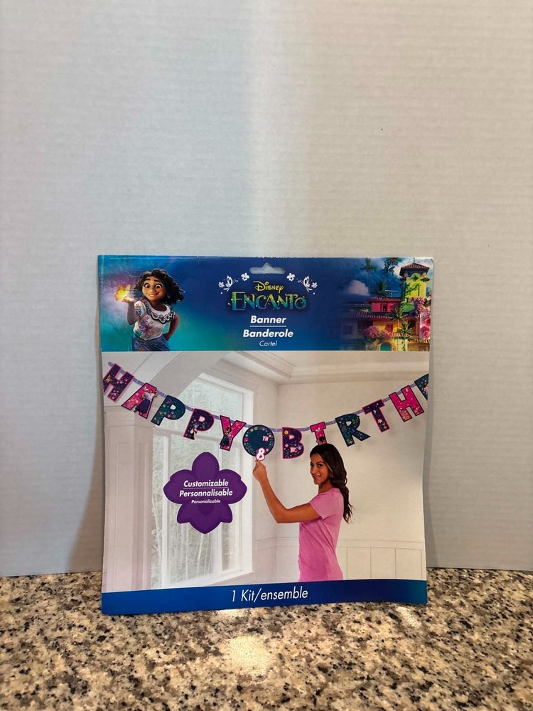 Encanto Birthday Party Decorations Banner NEW !! FREE SHIPPING!!