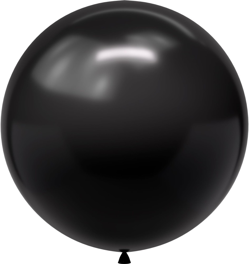 36 inch Giant Balloons, 4pcs Large Black Latex Balloon for Birthday Wedding D…