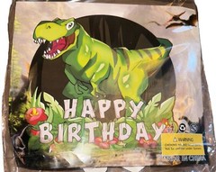 Dinosaur Birthday Party Kit Decorations Banner Treat Bags Dino T Rex