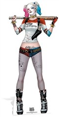 Harley Quinn Suicide Squad Comic Art DC Comics Cardboard Cutout / Standee Robbie