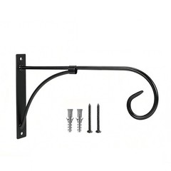 For Outdoor Hanging Basket Support for Concrete Posts Carbon Steel Black Copper