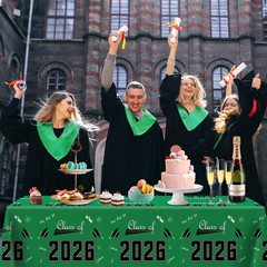Class of 2026 Decorations – Graduation Party Decorations 2026 – Disposable Plas.