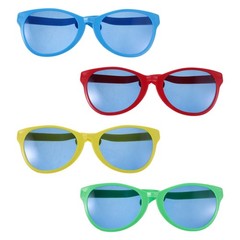 4 Pcs Exaggerated Decorative Glasses Giant Funny Happy New Year Party Props