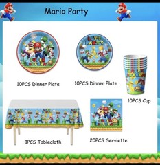 Mario Birthday Party Supplies
