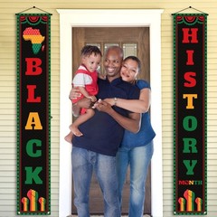 Black History Month Front Door Banner February Black Pride Juneteenth Indoor …