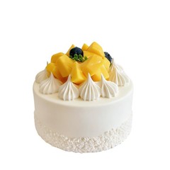 Fake Cake Dessert Artificial Chocolate with Cream Mango Cupcake Faux Food Model