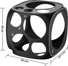 13 Sizes Balloon Sizer Cube Box , Collapsible Balloon Measurement Tool