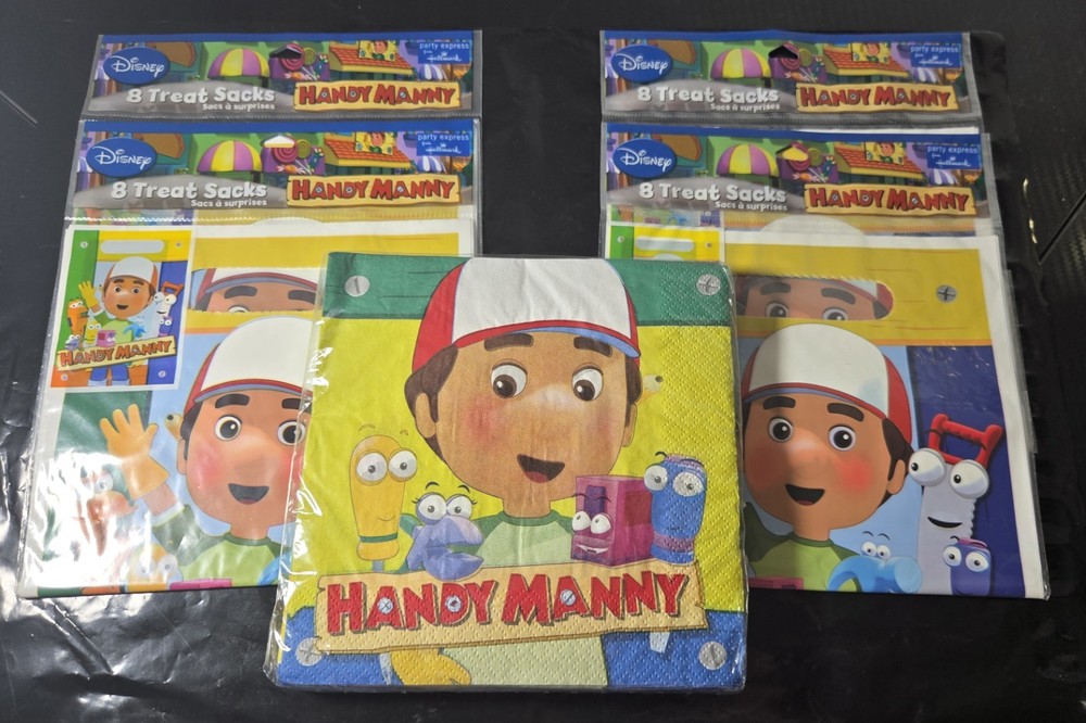New Handy Manny Party Supplies Bundle for Kids Birthday Party Hallmark
