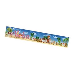 Hawaiian Banner 19.68x118inch Luau Hawaiian Party Decorations Tropical Beach
