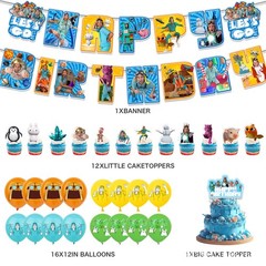 Danny Go Birthday Party Decorations Set Balloons Cake Toppers Banner Supplies