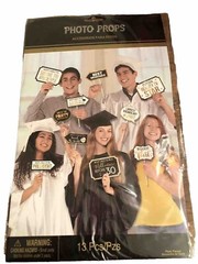 School Graduation Party Photo Props NEW Quinceanera Sweet Sixteen 13pc Signs