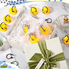 1, 3, or 5 Sets of 911 Dispatcher Rubber Ducks with Headphone, Thank You, & Bag