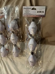 Disney Frozen Olaf Easter Egg Treat Containers 3 Count Cake Toppers Lot Of 4