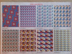 Art Deco Designs, Gift Wraps, by A.D. and M.P. Verneuil, 12 Patterns, 16 Sheets
