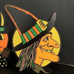 (4) NEW Bristle Creations Halloween Cutouts | Printed 2 Sides