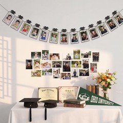 Black Bow Graduation Decorations 2026 Kindergarten to 12th Grade Graduation Phot