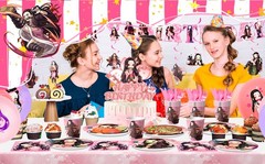 117 Pcs Nezuko Party Decorations Set Tablecloth Plate Balloon Hanging Swirls Cup