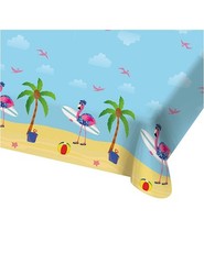 Folat 65343 Flamingo Table Cloth-130×180 cm, Multi-Colored European