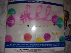 3 2 1 Party! Birthday Decorations Set Foil Balloon Yard Sign Backdrop Multicolor