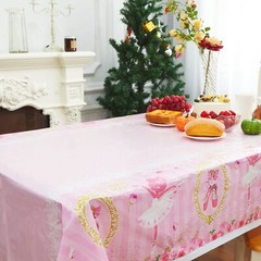 3 Pack Plastic Ballerina Tablecloth Birthday Party Supplies for Rectangle Table