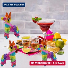 4E’s Novelty 6 Pieces Mini Pinata 4×7″ – Fiesta Party Decorations, Mexican Cinco