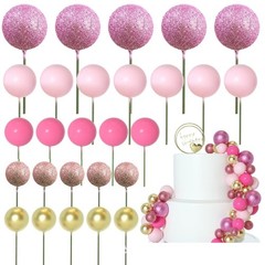 Party Supplies Elegant Cake Ornament Foam Texture for Creative Holiday Dessert
