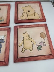 By Classic Winnie Pooh Baby Shower Decorations Boxes Vintage Theme Bear Wooden P