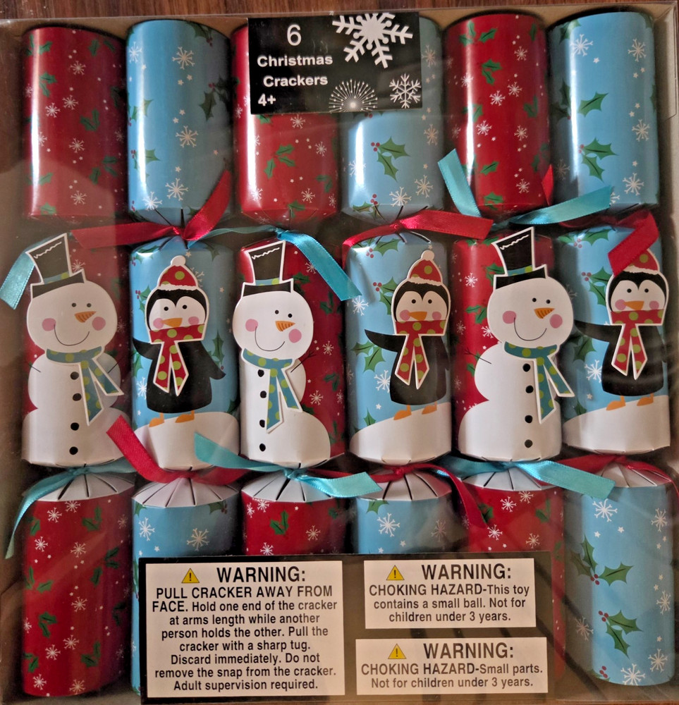 British Christmas Pull Crackers Party Favors – Holiday Table Table Favors
