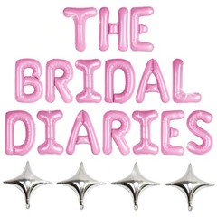 Princess Diaries Bachelorette Party Decorations Pink The Bridal Diaries Ballo…